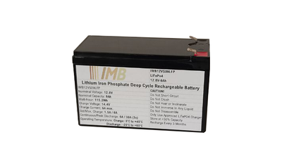 باتری لیتیومی  9Ah   IMB12V009LFP